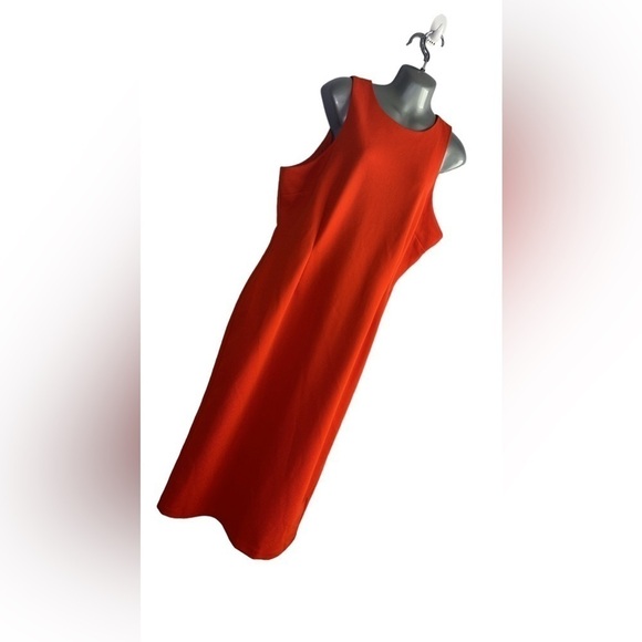 Metaphor Orange Midi Dress • Size:  XL • Used - Picture 2 of 15